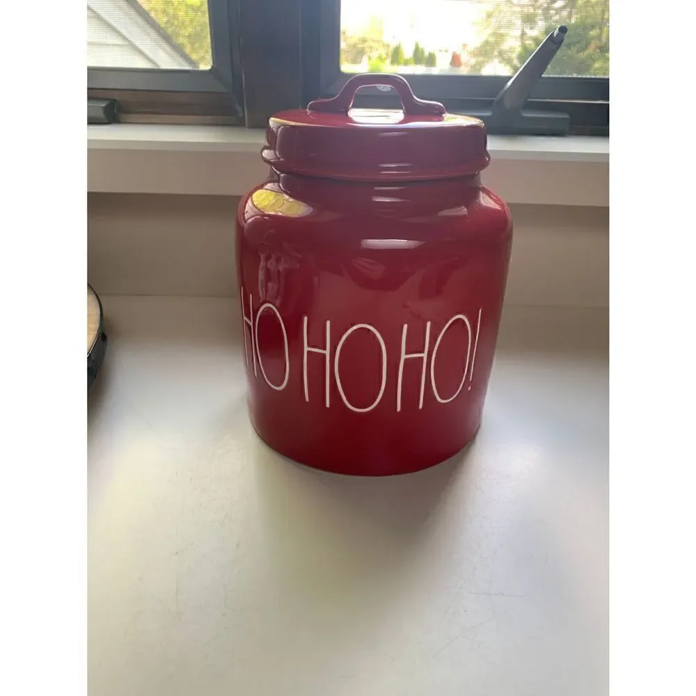Rae Dunn Ho Ho Ho Canister